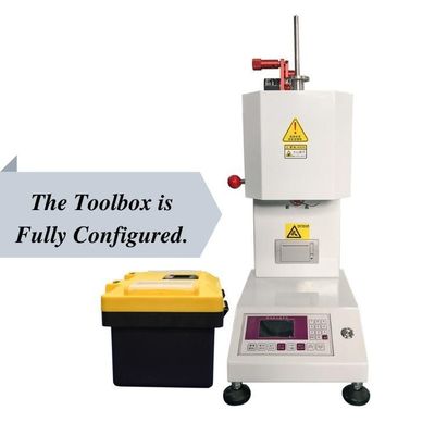 شراء معدات اختبار المطاط النيلوني مؤشر تدفق الذوبان معالج MFI البلاستيكي online manufacture