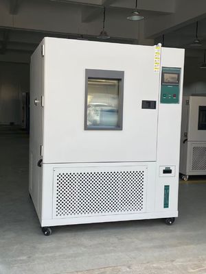 شراء 225L UV التلوث درجة حرارة ثابتة ورطوبة غرفة الاختبار تبريد الهواء online manufacture