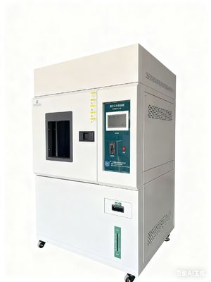 شراء غرف الأشعة فوق البنفسجية (280-400 نانومتر) تحاكي الشيخوخة الناتجة عن الأشعة فوق البنفسجية، وتستهدف تلف الأشعة فوق البنفسجية من أشعة الشمس. غرف الزينون (250-800 نانومتر) تنبعث منها طيف كامل من الضوء. يوفر الزينون محاكاة واقعية لأشعة الشمس الكاملة. online manufacture
