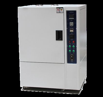 غرفة اختبار مقاومة الشيخوخة الصناعية الصفراء اختبار التغير الجوي المتسارع للأدوات المطاطية البلاستيكية المختبر