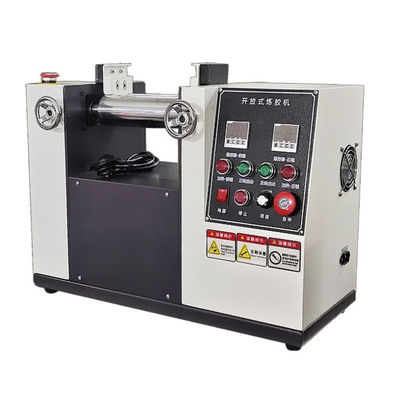 آلة خلط المطاط ذات المطحنة المفتوحة بسعر المصنع مع صلابة أسطوانة 50 ~ 60HRC ومواصفات 750*380*600 مم لإنتاج 300 مجموعة/شهر